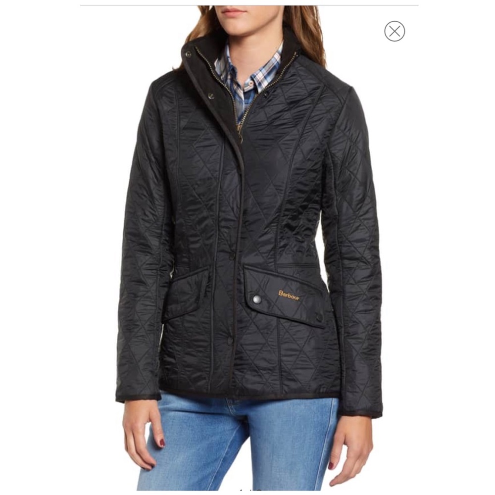Barbour Quilted Utility Jacket In Black - image 2